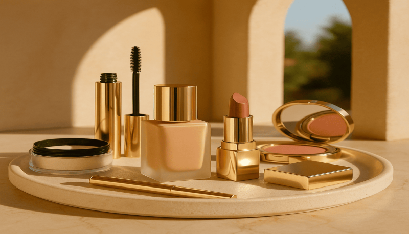 محصولات پیشنهادی برای میکاپ سفر در هوای گرم | راهنمای کامل از مژا شاپ