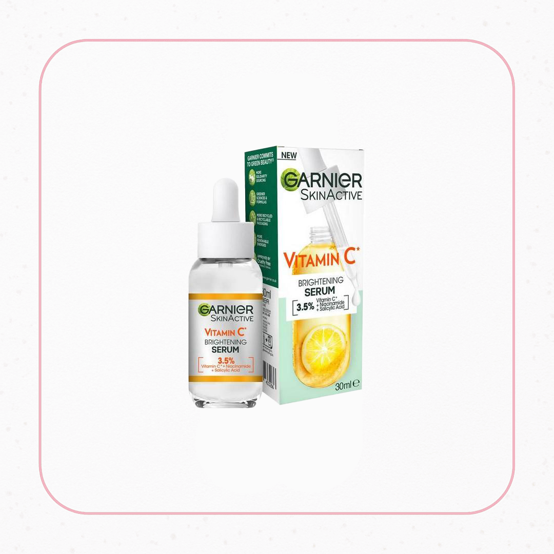 سرم گارنیر Garnier ویتامین سی C مدل Brightening روشن کننده