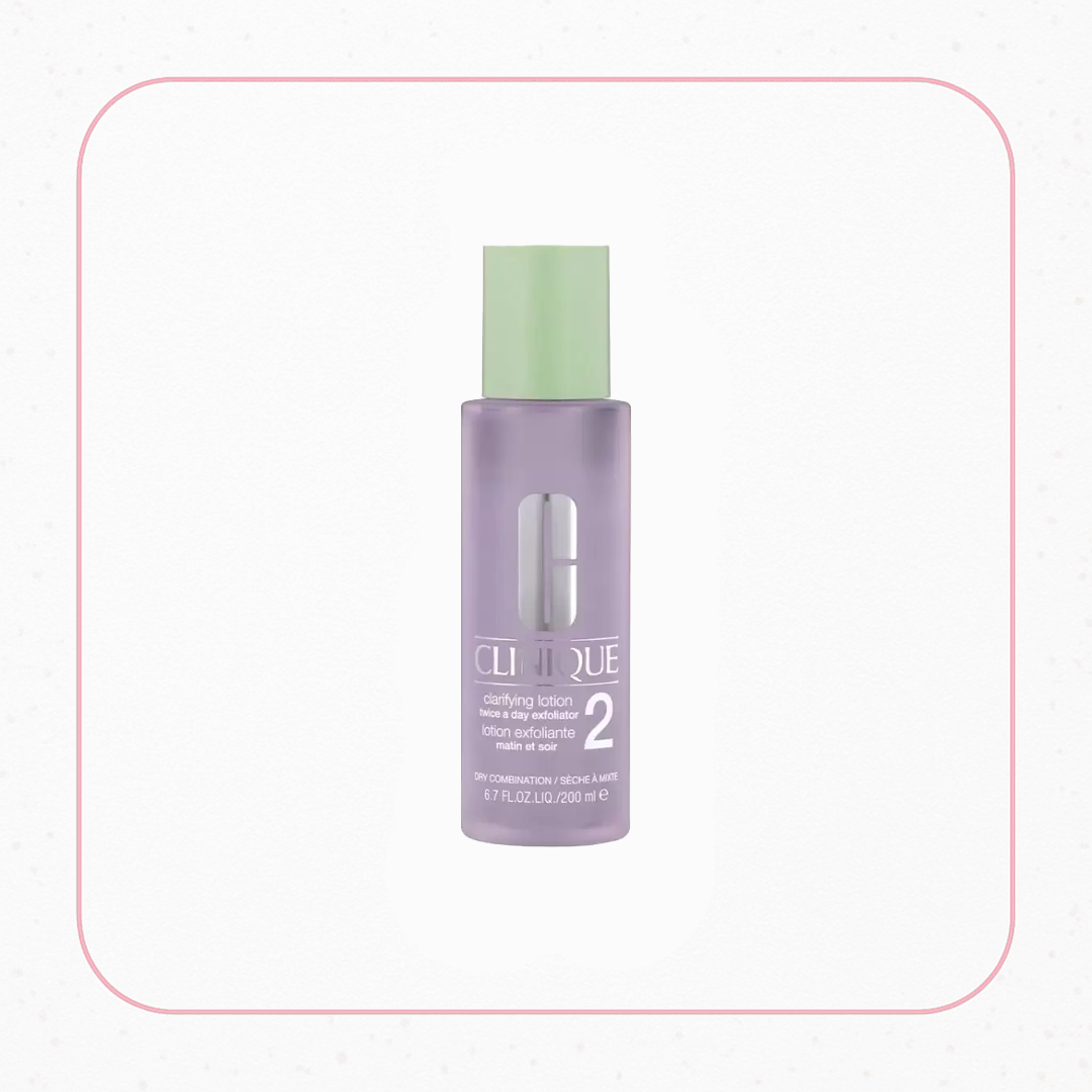 تونر شماره 2 کلینیک مناسب پوست های خشک تا نرمال